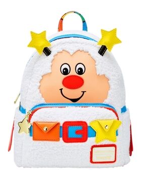 Loungefly Rainbow Brite Twink Mini Plush Backpack Figural Bag